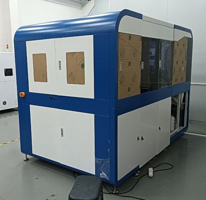 Machine voor het gieten van halfgeleiders met een enkele injectie-eenheid met een schroef van 35 mm